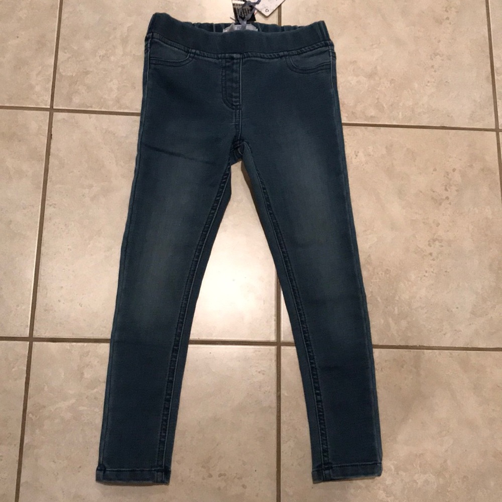 Love Denim Jegging Sz Age 6 waist 21 Knit NWT